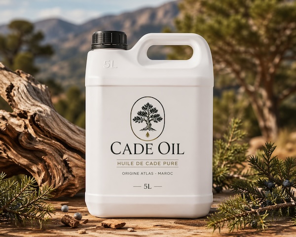 Bidon huile de cade 5L